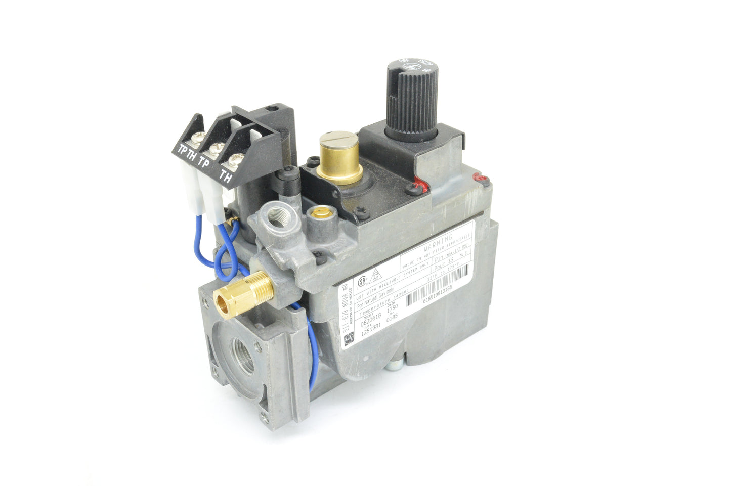 SIT 820 T-Pile Only Millivolt Valve 0.820.618 (Natural Gas)