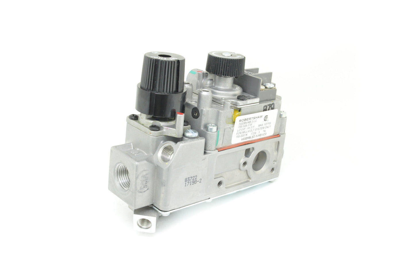 Robertshaw / Dexen Millivolt Valve 50% Turndown Natural Gas