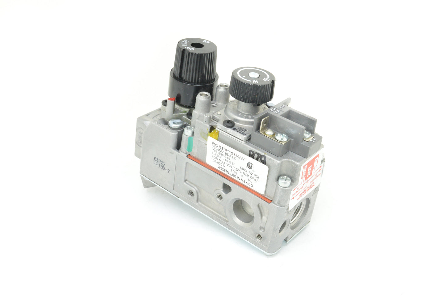 Robertshaw / Dexen Millivolt Valve 50% Turndown Natural Gas