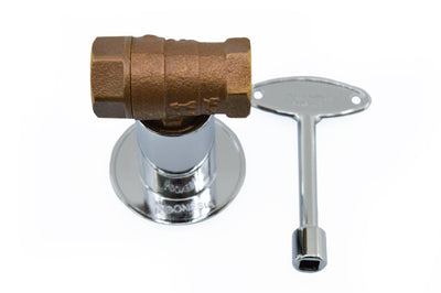 AV-30 Straight Gas Line with Valve Key