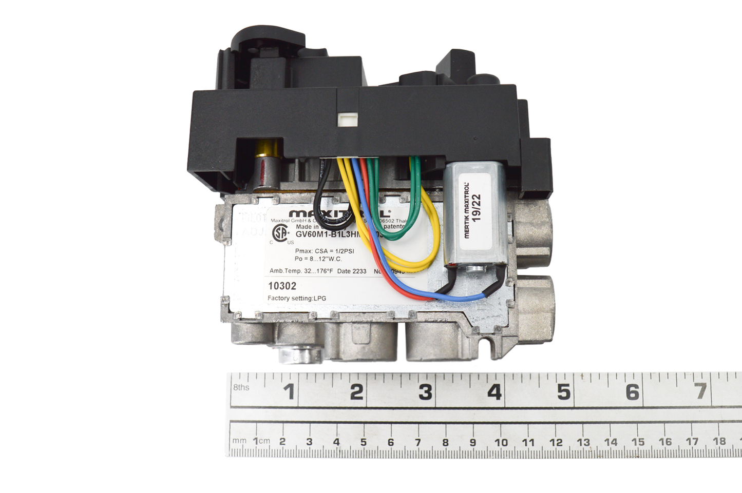 SV-41 Gas Control G10 and G18 Variable Remotes (01VP) Vent Free, Propane Gas