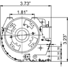 12.5" Blower Right motor