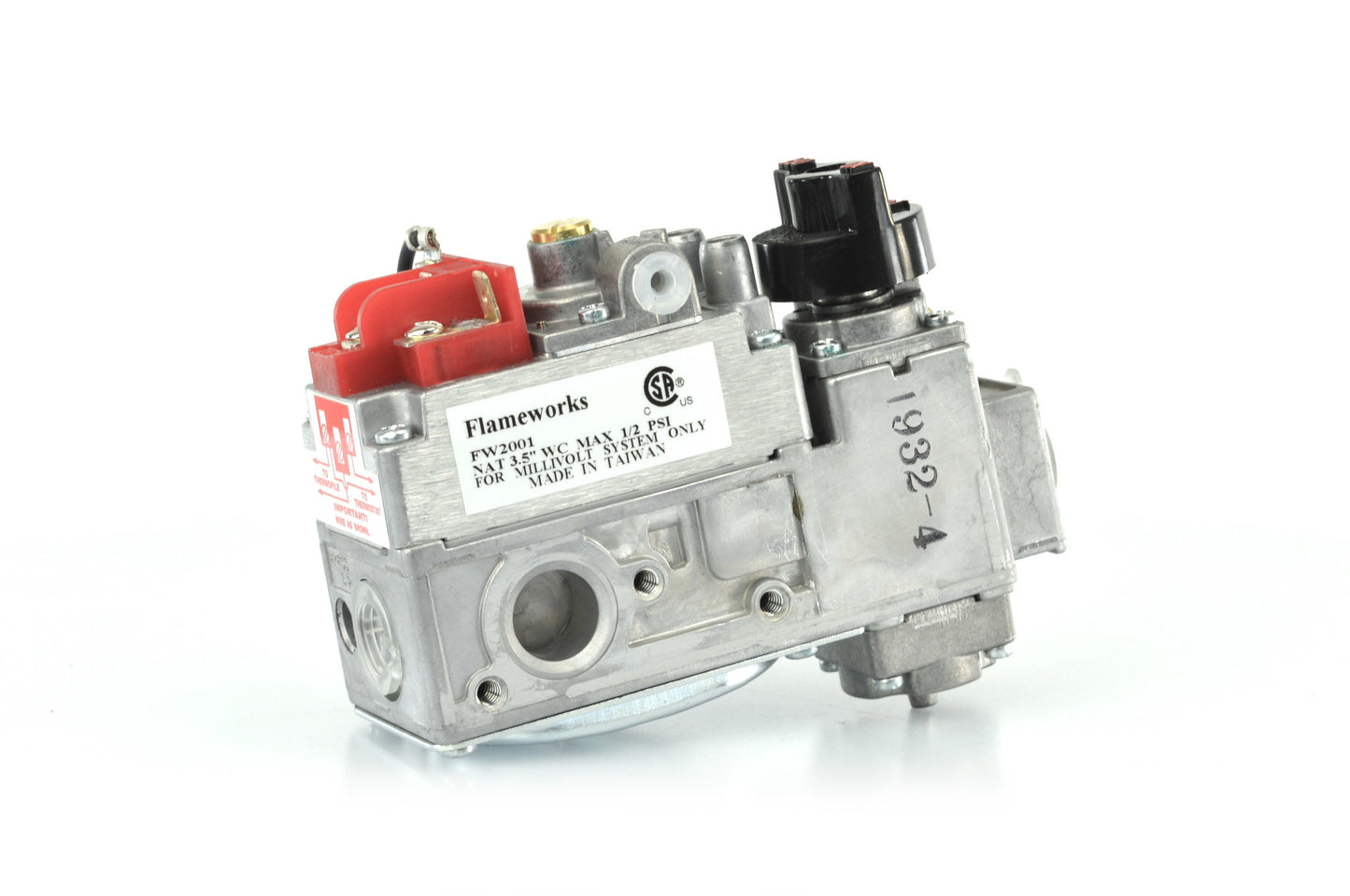 Dexen / Robertshaw Millivolt Valve No Turndown (Natural Gas)