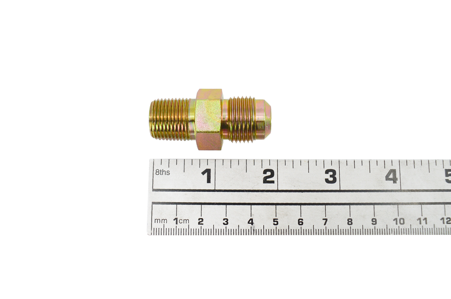 Steel Flare Fittings – 1/2" OD Flare x 3/8" MIP Steel Fitting