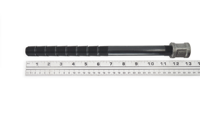 12" Adjustable Floor Plate Extension with 1/2" Banded Coupling