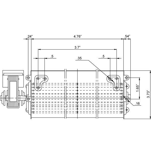 7.5" Blower Right Motor